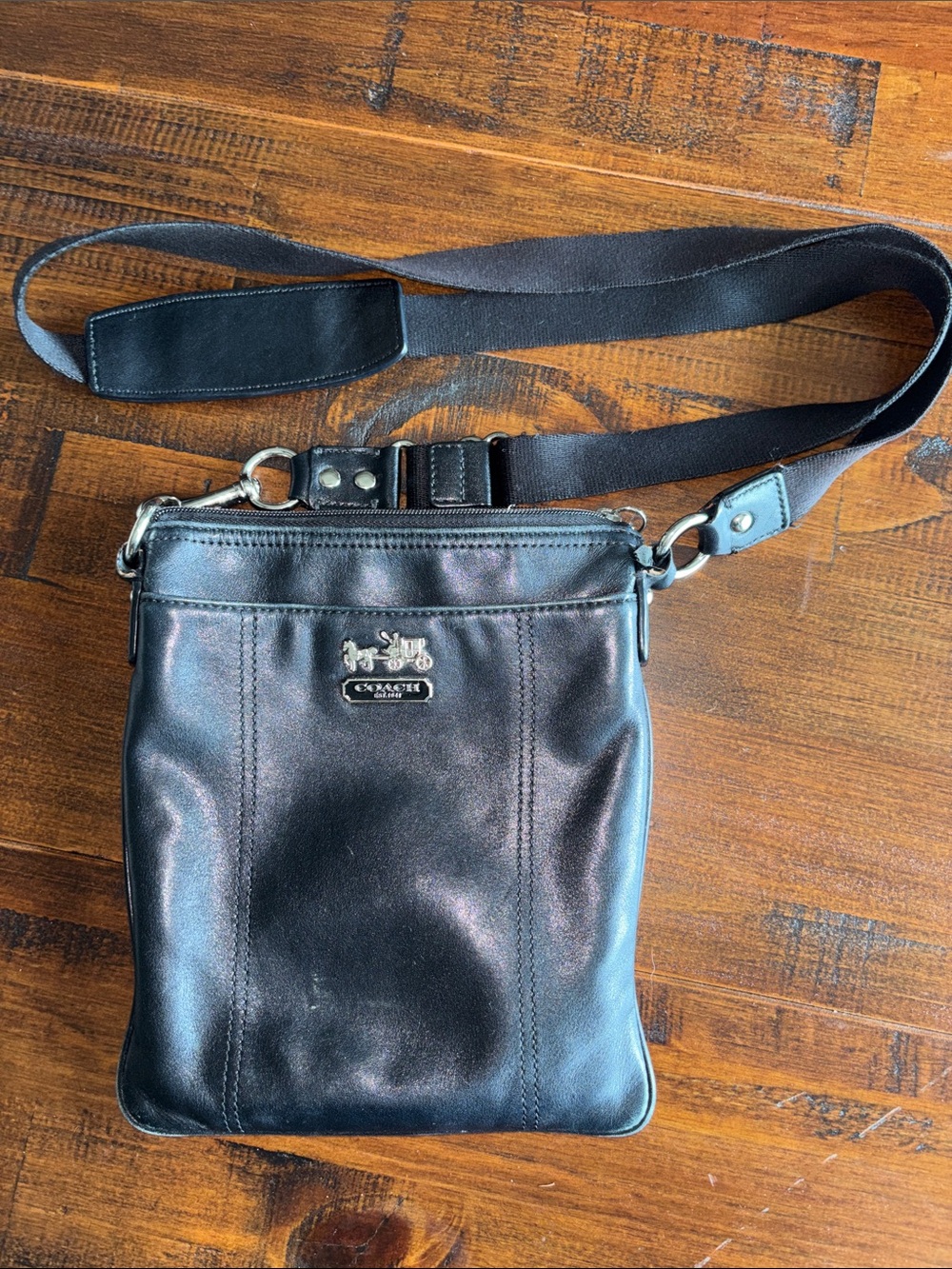 Leather Coach Crossbody